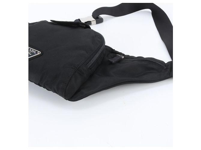 Bolsa de cintura/bolsa transversal 2-Way Prada Tessuto Nylon com logo triangular - vista 4