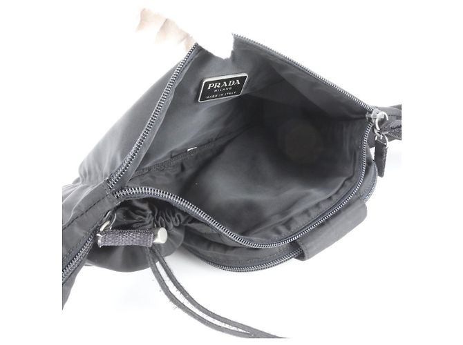 Bolsa de cintura/bolsa transversal 2-Way Prada Tessuto Nylon com logo triangular - vista 7