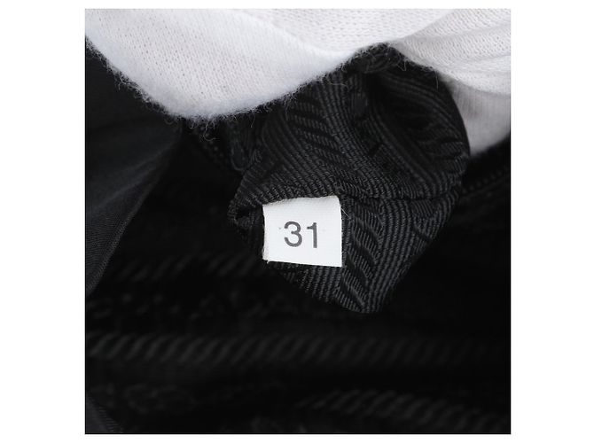 Sac à dos Prada en nylon Tessuto avec logo triangle en cuir - vue 10