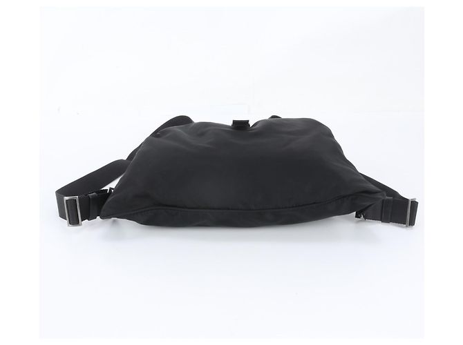 Sac à dos Prada en nylon Tessuto avec logo triangle en cuir - vue 5