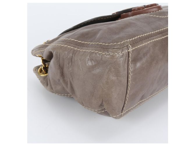 Bolsa de Ombro 2-Way com Corrente em Couro Prada BR4659 - vista 7
