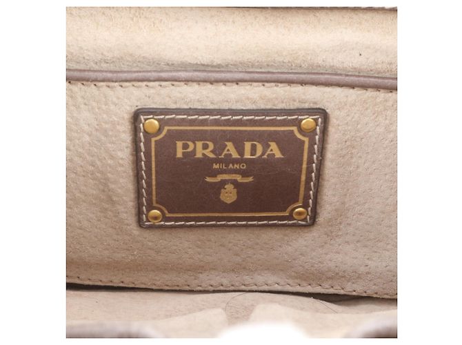 Bolsa de Ombro 2-Way com Corrente em Couro Prada BR4659 - vista 9
