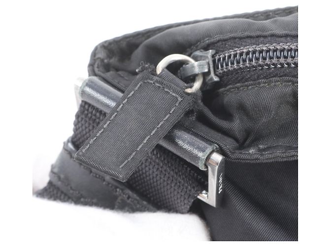 Prada Tessuto Nylon Triangle Logo Shoulder Bag - view 10