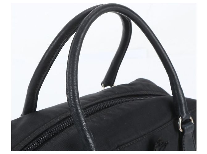 Tote Borsa Prada Tessuto Nylon con logo triangolare - vista 2