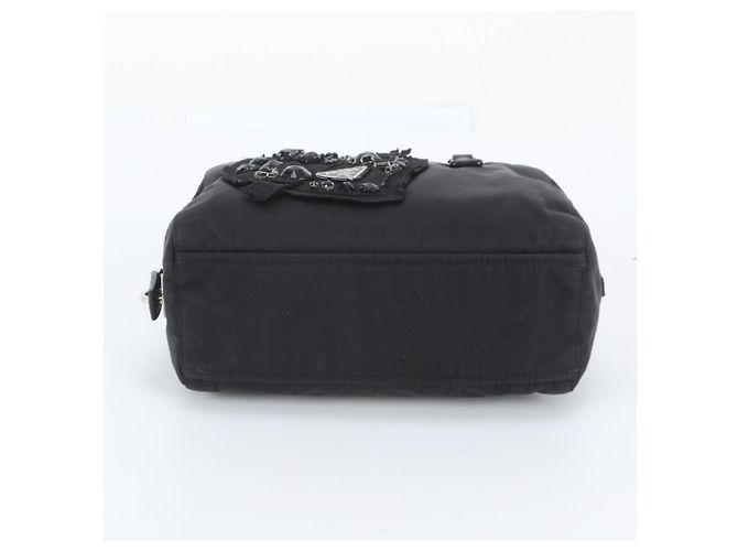 Tote Borsa Prada Tessuto Nylon con logo triangolare - vista 5
