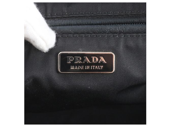 Tote Borsa Prada Tessuto Nylon con logo triangolare - vista 8