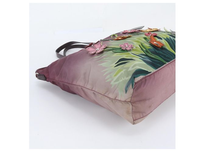 Prada Limited Edition Garden City Applique Tote Bag - Ansicht 6