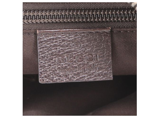 Borsa a tracolla Gucci in tela GG e pelle - vista 8