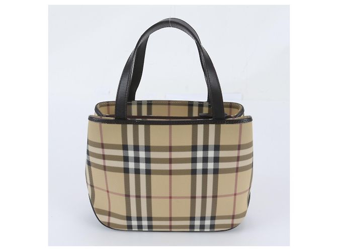 Bolso Tote de piel Burberry Nova Check - vista 3