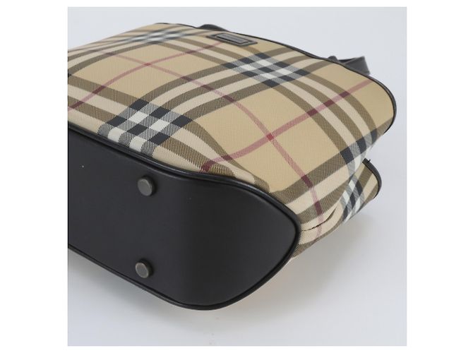 Bolso Tote de piel Burberry Nova Check - vista 4