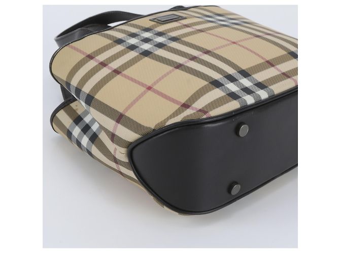 Bolso Tote de piel Burberry Nova Check - vista 6