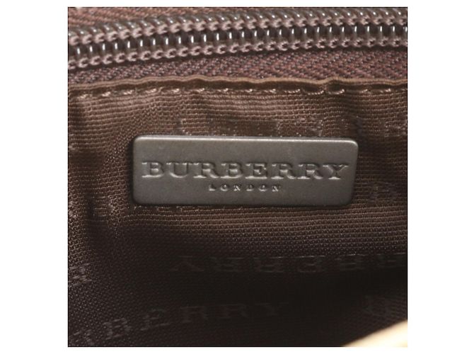 Bolso Tote de piel Burberry Nova Check - vista 8
