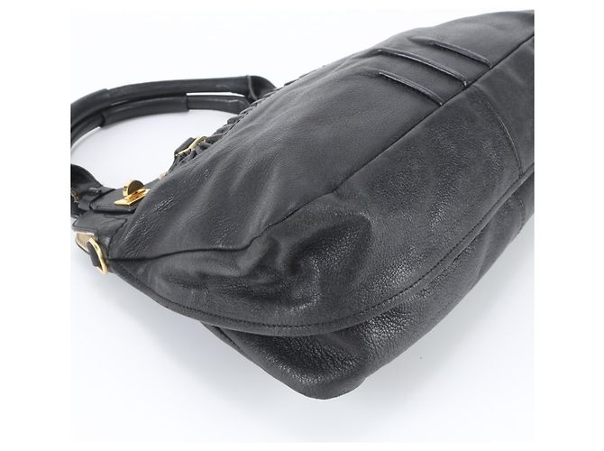 Sac à épaule en cuir Chloé Margaret - vue 4