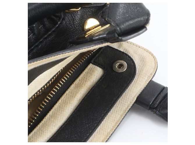 Sac à épaule en cuir Chloé Margaret - vue 9