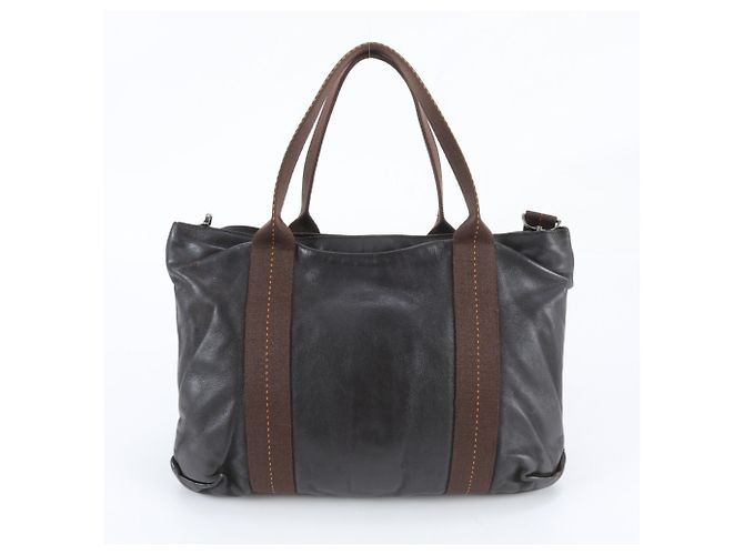Hermès Hermes Caravan Horizontal MM Sac à main 2-Way en cuir / Sac Tote - vue 4