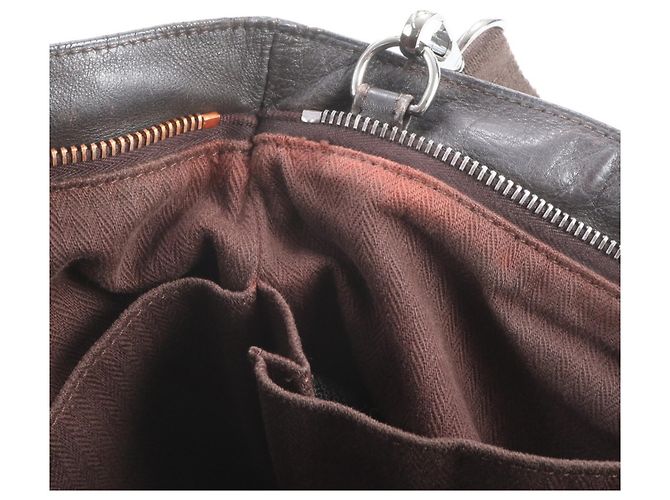 Hermès Hermes Caravan Horizontal MM Sac à main 2-Way en cuir / Sac Tote - vue 9
