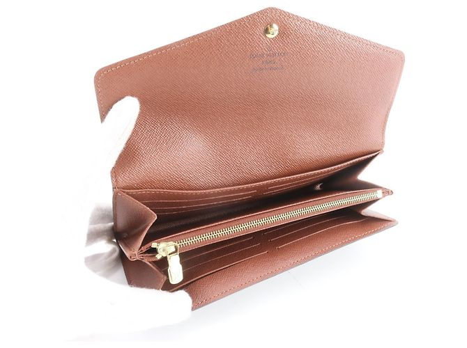 Louis Vuitton Monogram Portefeuille Sarah Long Wallet - vista 6