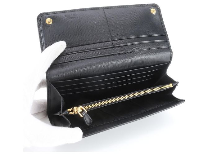 Prada Saffiano Leder Geldbörse lang - Ansicht 6