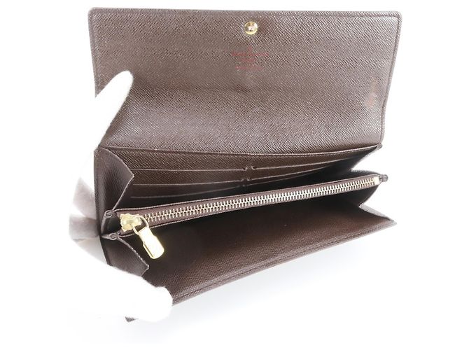 Louis Vuitton Damier Portefeuille Sarah Leather Long Wallet - vista 3