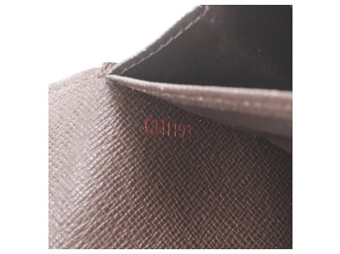 Louis Vuitton Damier Portefeuille Sarah Leather Long Wallet - vista 6