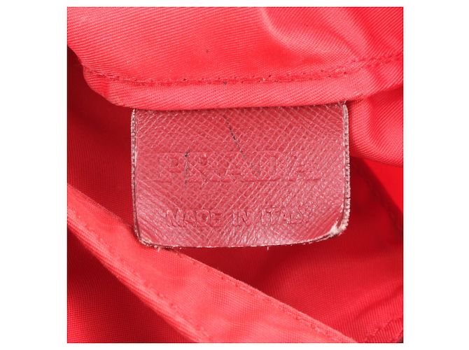 Prada Robot Tote Bag aus Tessuto Nylon mit Dreiecks-Logo - Ansicht 8