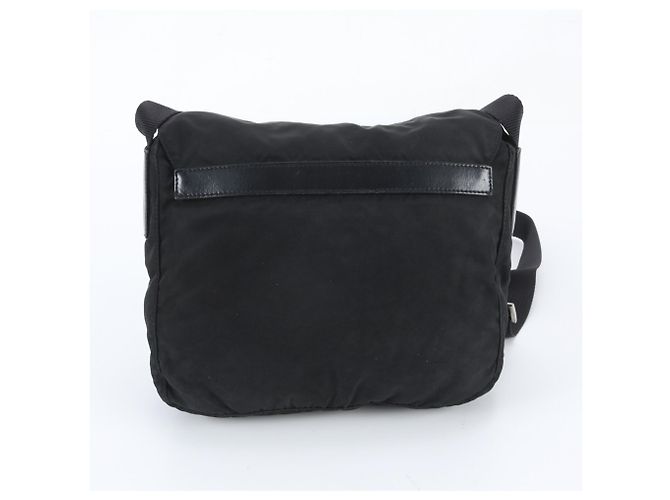 Borsa a tracolla Prada Tessuto Nylon con logo triangolare - vista 3