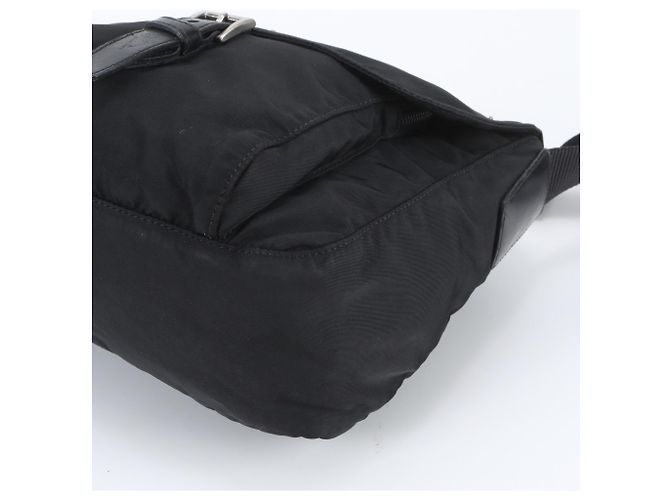 Borsa a tracolla Prada Tessuto Nylon con logo triangolare - vista 4