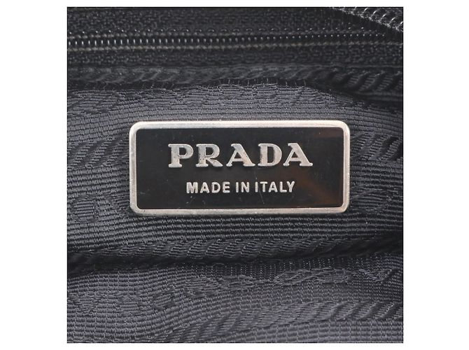 Borsa a tracolla Prada Tessuto Nylon con logo triangolare - vista 8