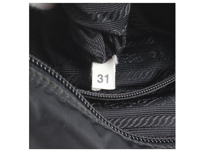 Borsa a tracolla Prada Tessuto Nylon con logo triangolare - vista 9