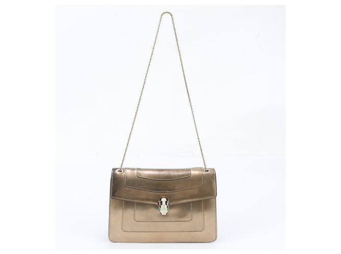 Bulgari Bolso de mano de piel Bvlgari Serpenti Chain - vista 4