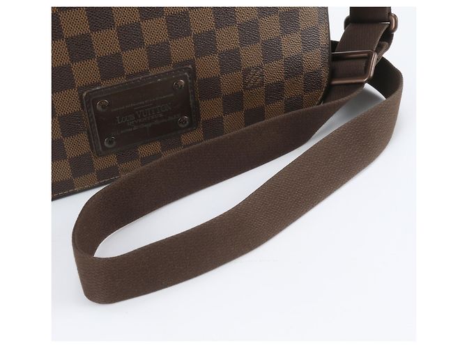 Sac à épaule Louis Vuitton Damier Brooklyn MM - vue 2