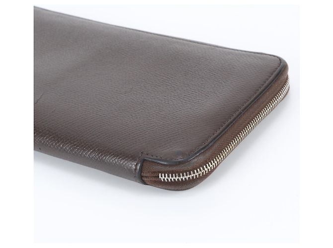 Hermès Cartera larga de seda Hermes Azap - vista 3