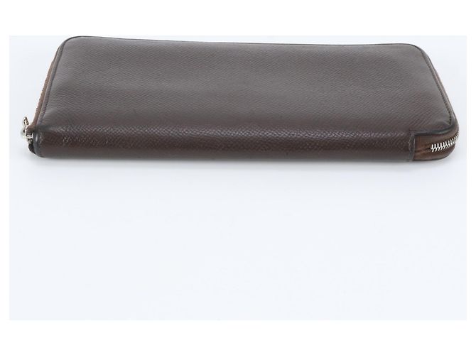 Hermès Cartera larga de seda Hermes Azap - vista 4