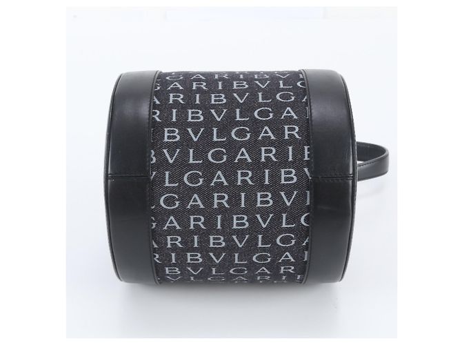 Bulgari Bolso de hombro cilíndrico de piel Bvlgari B.zero1 Logomania - vista 5