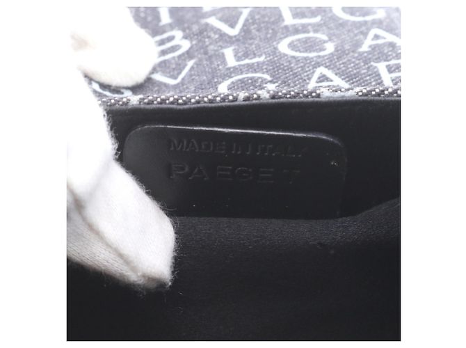 Bulgari Bolso de hombro cilíndrico de piel Bvlgari B.zero1 Logomania - vista 9