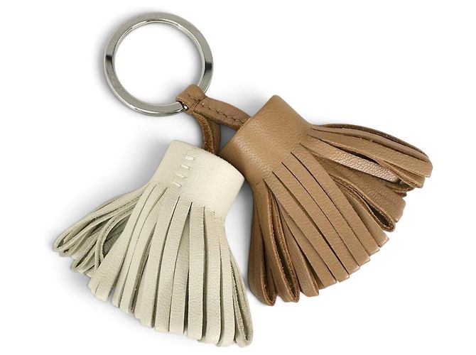 Hermès Portachiavi Hermes Carmen Unodos Agneau Milo - vista 3