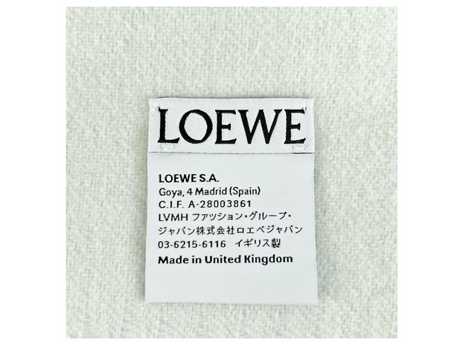 Loewe Wool Cashmere Stole - view 7