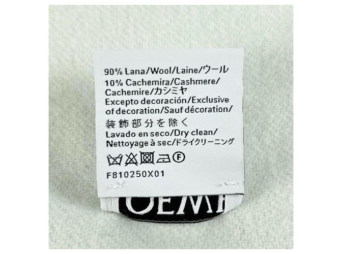 Loewe Wool Cashmere Stole - view 8