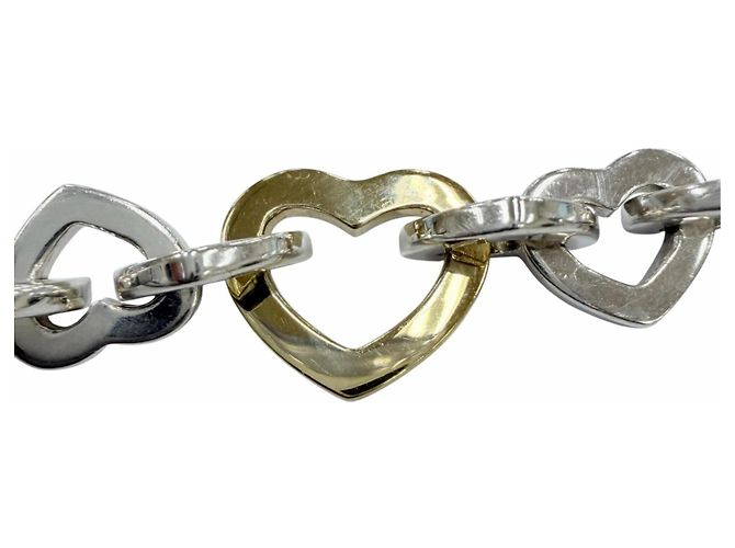 Autre Marque Bracciale Tiffany Vintage Heart Link - vista 4