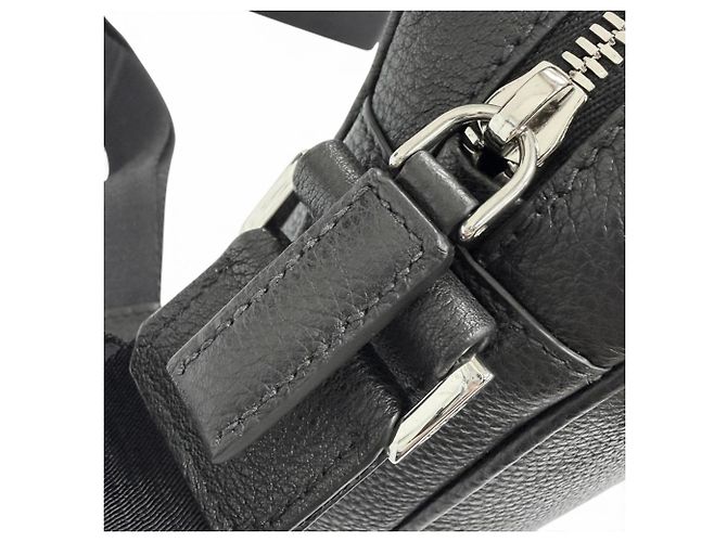 Borsa a tracolla Prada 2VH094 in pelle con logo triangolare - vista 10