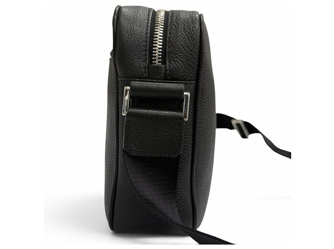 Borsa a tracolla Prada 2VH094 in pelle con logo triangolare - vista 5