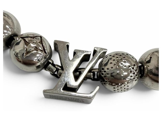 Collana da uomo Louis Vuitton - Damier Staple Ball - vista 4