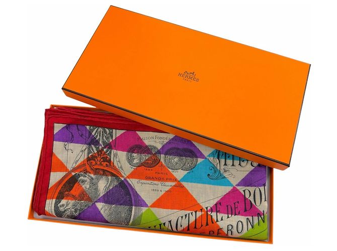 Hermès Carré Géant Kaschmir- und Seidenschal - Ansicht 2