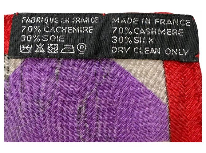 Hermès Carré Géant Kaschmir- und Seidenschal - Ansicht 8