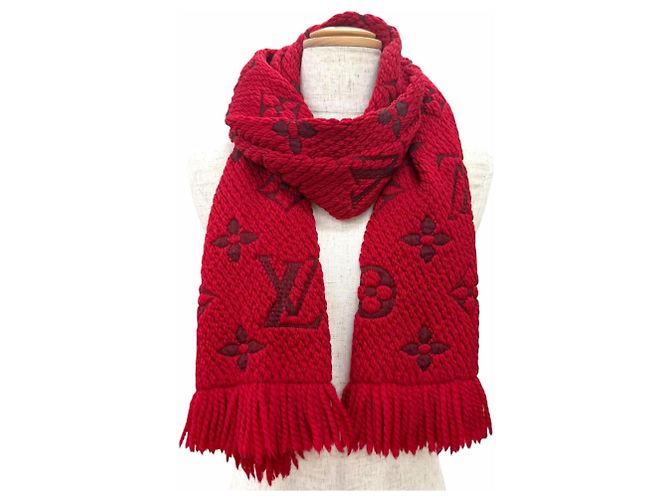 Louis Vuitton Ruby Wool Silk Stole - view 2
