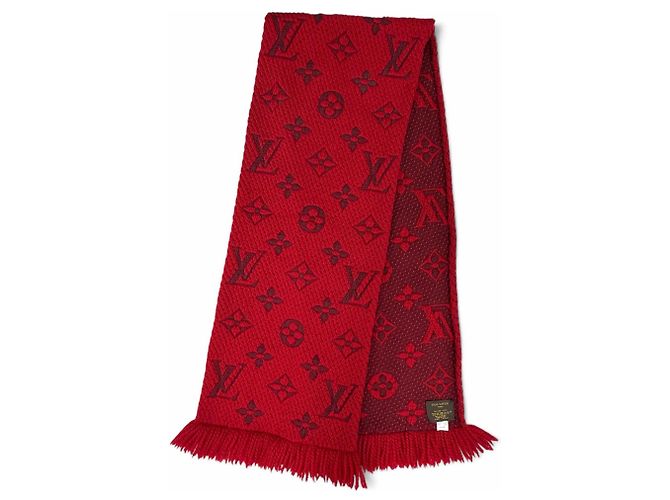 Louis Vuitton Ruby Wool Silk Stole - view 3