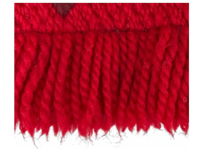 Louis Vuitton Ruby Wool Silk Stole - view 5