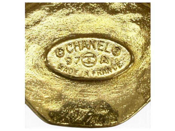 Spilla Chanel Vintage 97A Gripoix Coco Mark - vista 6