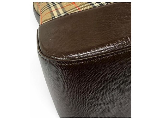 Borsa Tote e a Tracolla in Pelle con Motivo Nova Check Burberry - vista 6