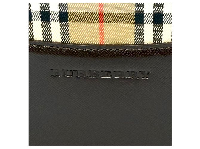 Borsa Tote e a Tracolla in Pelle con Motivo Nova Check Burberry - vista 8